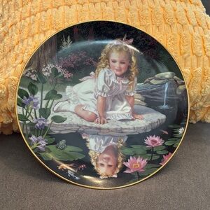 Mondays Child Decorative Collectable Plate